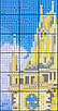 Набір для вишивання за нанесеною на канву схемою "Prada Square". AIDA 14CT printed 44*49 см, фото 6