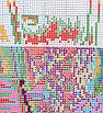 Набір для вишивання за нанесеною на канву схемою "Prada Square". AIDA 14CT printed 44*49 см, фото 9
