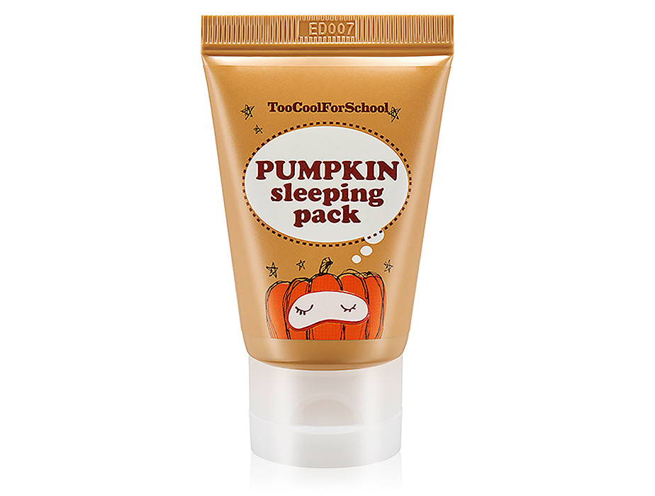 Нічна маска для обличчя з екстрактом гарбуза Too Cool Pumpkin Sleeping Pack, 30 мл