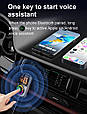 ФМ трансміттер Aiver F71 RGB MP3 Bluetooth v5.0 MicroSD PD3.0 + QC3.0, фото 7
