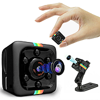 Мини камера OMG SQ11 1080P, цветная камера видео наблюдения с записью звука и ночным видением