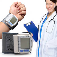 Тонометр цифровой на запястье Automatic wrist watch Blood Pressure Monitor CK-102S, запястный тонометр,ts