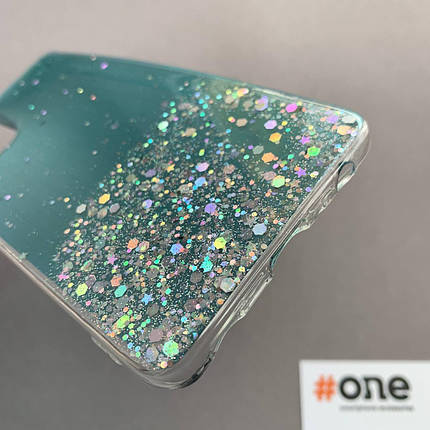 Чохол для Samsung Galaxy A52s накладка блискуча чохол на телефон самсунг а52с бірюзовий, фото 3
