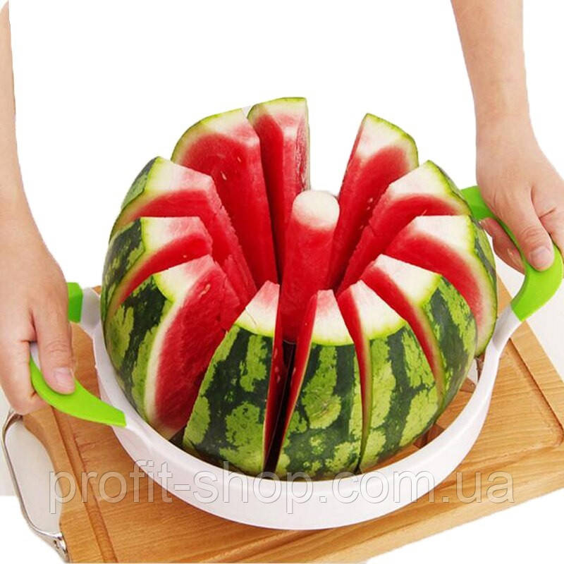 Нож для арбуза и дыни, для нарезки арбуза Melon Slicer, нож для нарезки арбуза - фото 2 - id-p1498455510