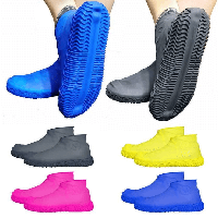 Бахилы силиконовые на обувь от воды и грязи Waterproof Silicone Shoe размер:S,M