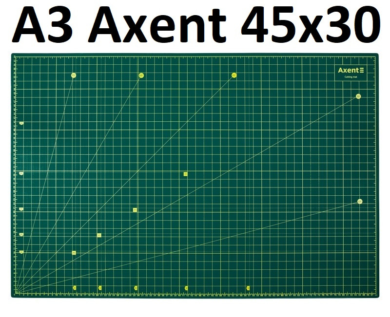 Килимок A3 самовідновлювальний для різання А3, Axent, Самовідновлюється килимок для різання