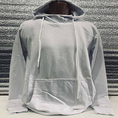 Худі біле CRACOW двонитка M-XXL арт.424, Біле, XL