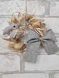 Віночок великодній,натуральні матеріали. Д-15см, фото 2
