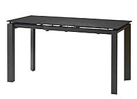 Раскладной обеденный стол Concepto Bright Vintage Grey 102-142 см (серый керамический, ноги металл)