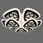 Світлодіодна LED люстра 160 Вт з підсвічуванням і регулюванням яскравості LS-7124/6+3, фото 2