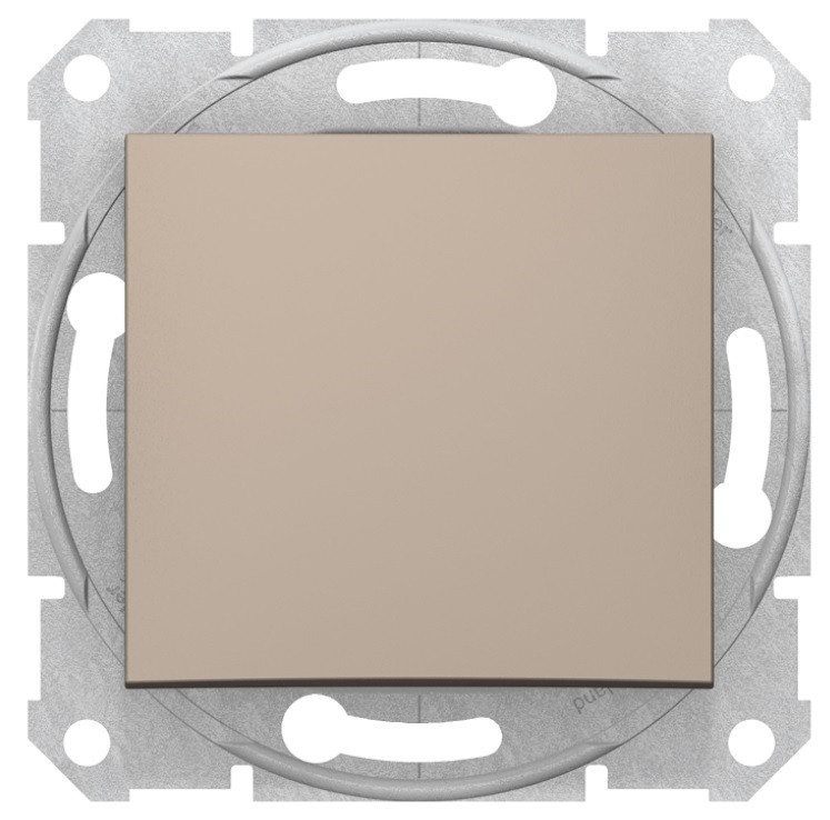 Sedna вимикач 1-клавішний титан Schneider Electric, SDN0100168