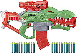 Бластер Нерф Диносквад Тиранозавр Рекс В ЕКО ПАКОВКЕ!  NERF DinoSquad Rex-Rampage Blaster, Hasbro