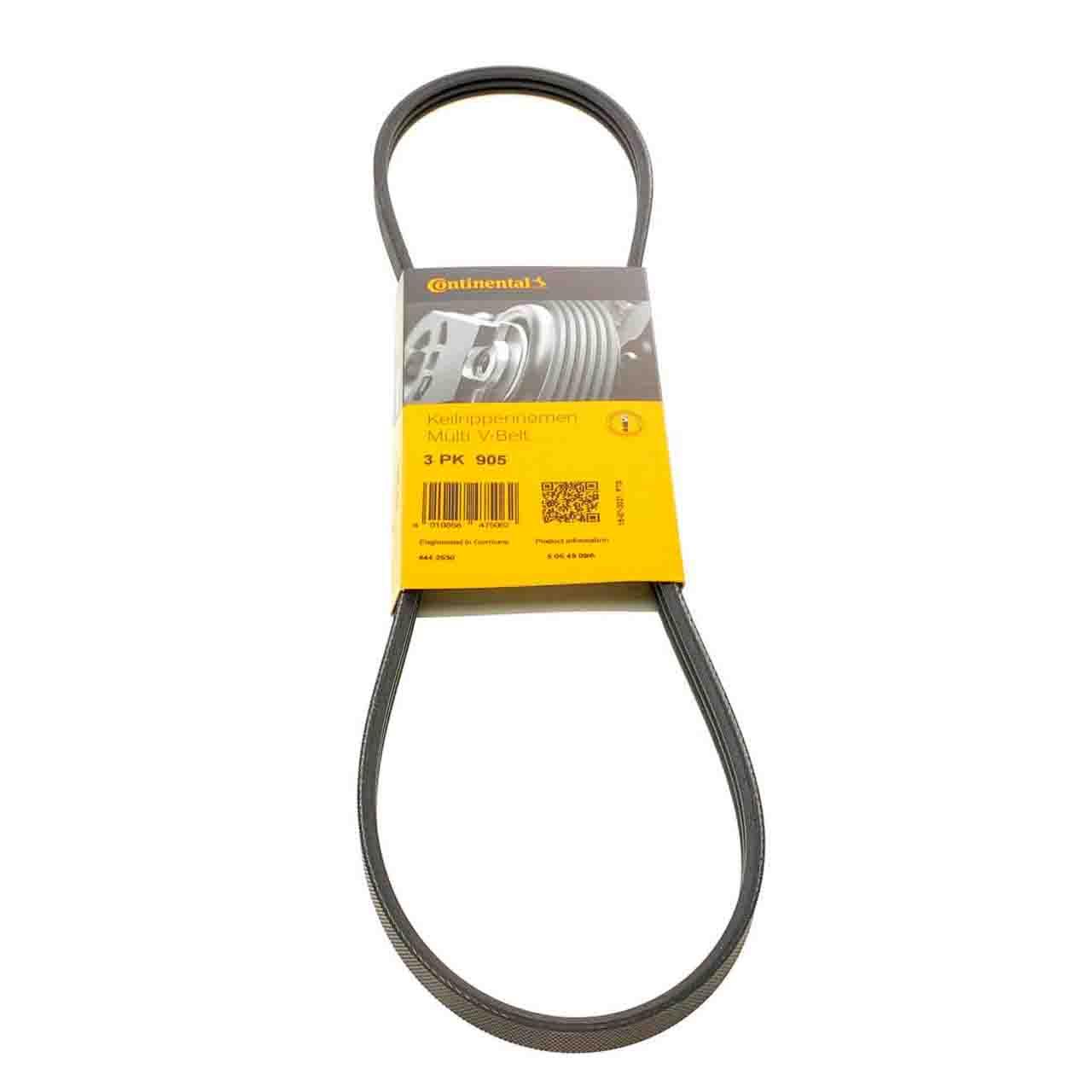 Ремінь 3PK905 Contitech (Німеччина) генератора поліклинові | многоручейковый 3РК 905
