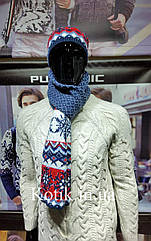 Комплект Шапка - Шарф Pulltonic Сніжинки