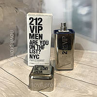 TESTER мужской Carolina Herrera 212 VIP Men / Каролина Херрера 212 ВиАйПи Мужской / 100 мл.