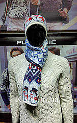 Комплект Шапка - Шарф Pulltonic Сніговик