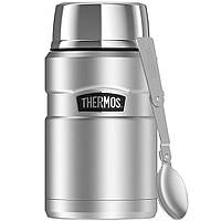 Thermos "Stainless King Food Flask" Термос для Їжі з ложкою 710мл, срібний колір 173050