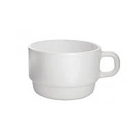 Чашка чайна скляна | 280мл | Luminarc empilable white