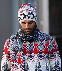 Комплект Шапка - Шарф Pulltonic Хаскі