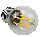 Світлодіодна лампа Filament СОВ 5Вт Е27 G45, 4500K LM3077, фото 6
