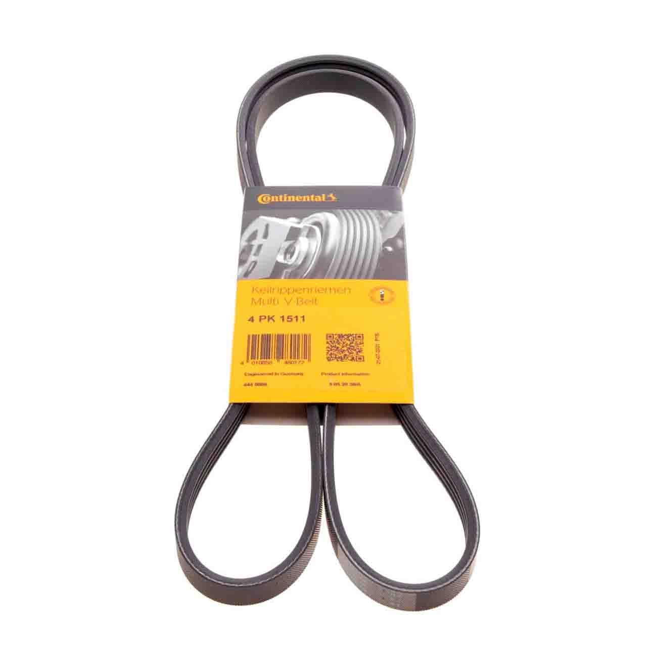 Ремінь 4PK1511 Contitech (Німеччина) генератора поліклинові | многоручейковый 4РК 1511