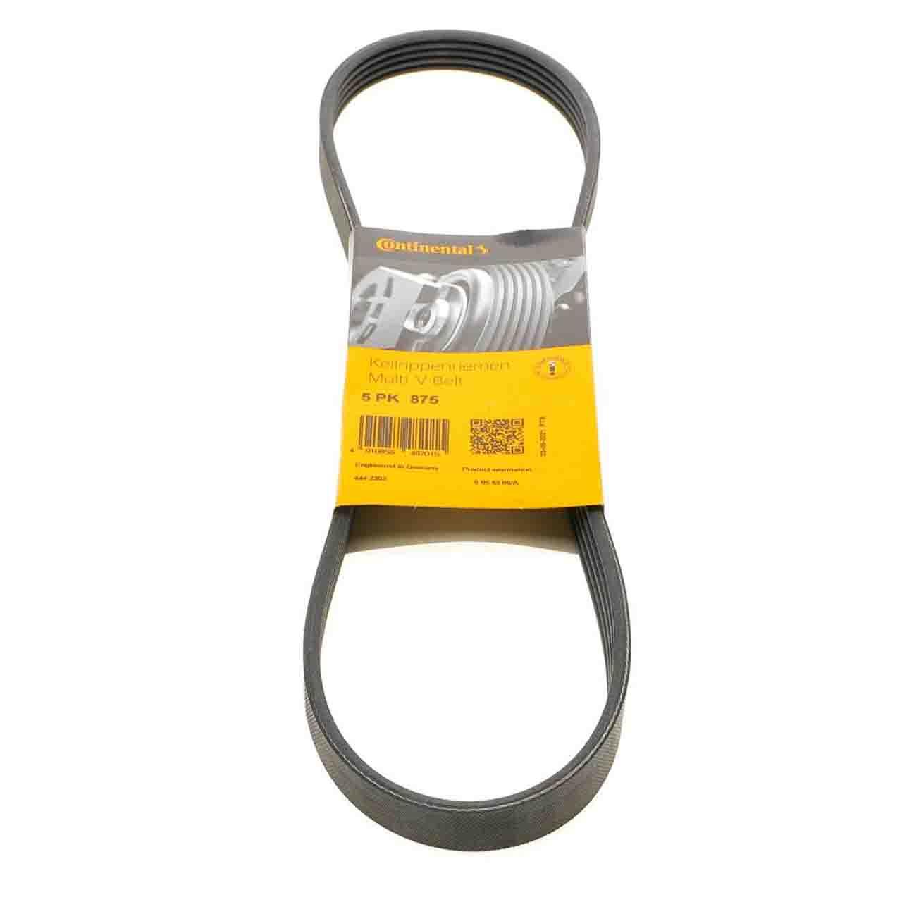 Ремінь 5PK875 Contitech (Німеччина) генератора поліклинові | многоручейковый 5РК 875