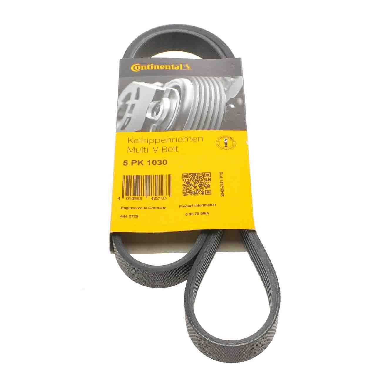 Ремінь 5PK1030 Contitech (Німеччина) генератора поліклинові | многоручейковый 5РК 1030