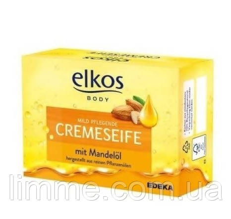 Крем-мило c мигдальним маслом Elkos Body Creme Seife mit Mandelol 150 г