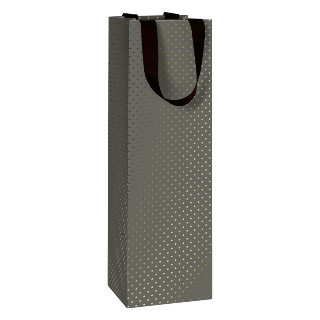 Пакет подарунковий Stewo Astor black 11 х 10,5 х 36 cm Швейцарія (паковання 12 шт.)