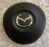 Крышка, Заглушка, Накладка, Airbag на руль подушка безопасности Mazda 6 2011-2015, Mazda CX-4 Мазда