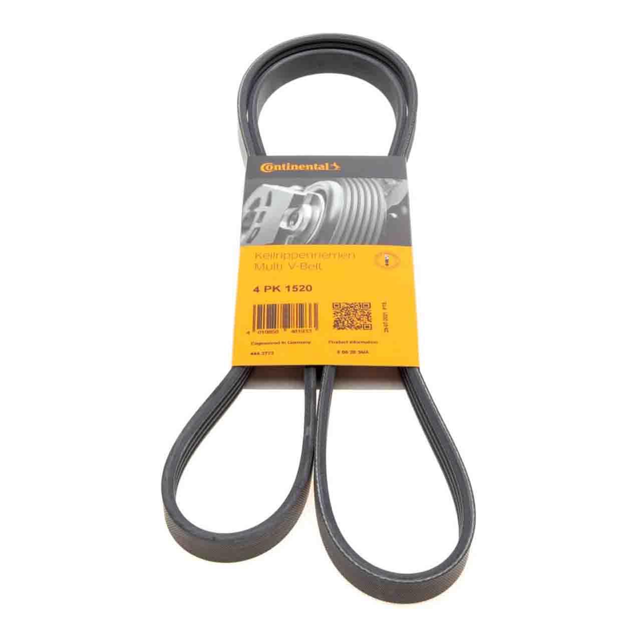 Ремінь 4PK1520 Contitech (Німеччина) генератора поліклинові | многоручейковый 4РК 1520