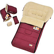 Комплект 2в1 муфти та конверт Mini For Kids чохол на овчині в коляску чохол у люльку конверт на санки