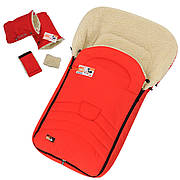 Комплект 2в1 муфти та конверт Maxi For Kids чохол на овчині в коляску чохол у люльку конверт на санки