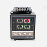 Терморегулятор REX-C100FK02-V*DA +SSR40DA+термопара 1м, фото 3