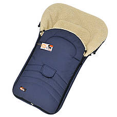 Комплект конверт-чохол і муфти Maxi Максі чохол на овчині в коляску чохол на люльку конверт на санки, фото 2