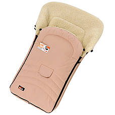 Комплект 2в1 муфти та конверт Maxi For Kids чохол на овчині в коляску чохол у люльку конверт на санки, фото 2