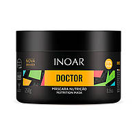 Лечение волос Масло Кокоса и Арганы Маска Inoar Doctor Nutrition Mask, 250 g