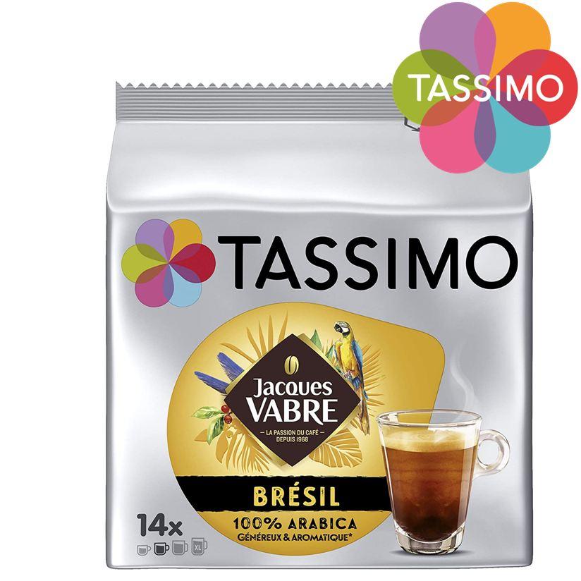 Кава в капсулах Тассимо - Tassimo Jacques Vabre Bresil 100% Arabica