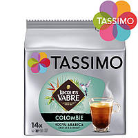 Кофе в капсулах Тассимо - Tassimo Jacques Vabre Colombie 100% Arabica