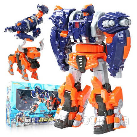 Трансформери Металіонc 2в1 Лео + Скорпіо Metalions Leo + Scorpio, фото 1