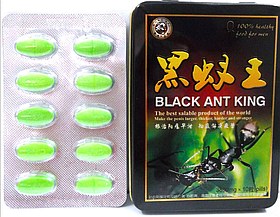 Препарат для підвищення потенції BLACK ANT 3800mg Таблетки для потенції мураха