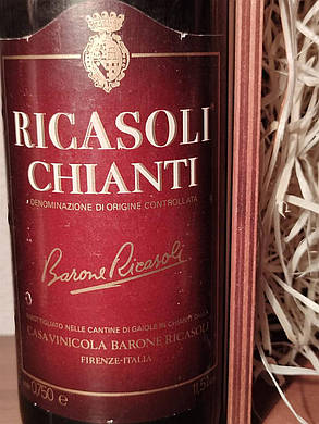 Вино 1980 року Chianti Ricasoli Італія, фото 2