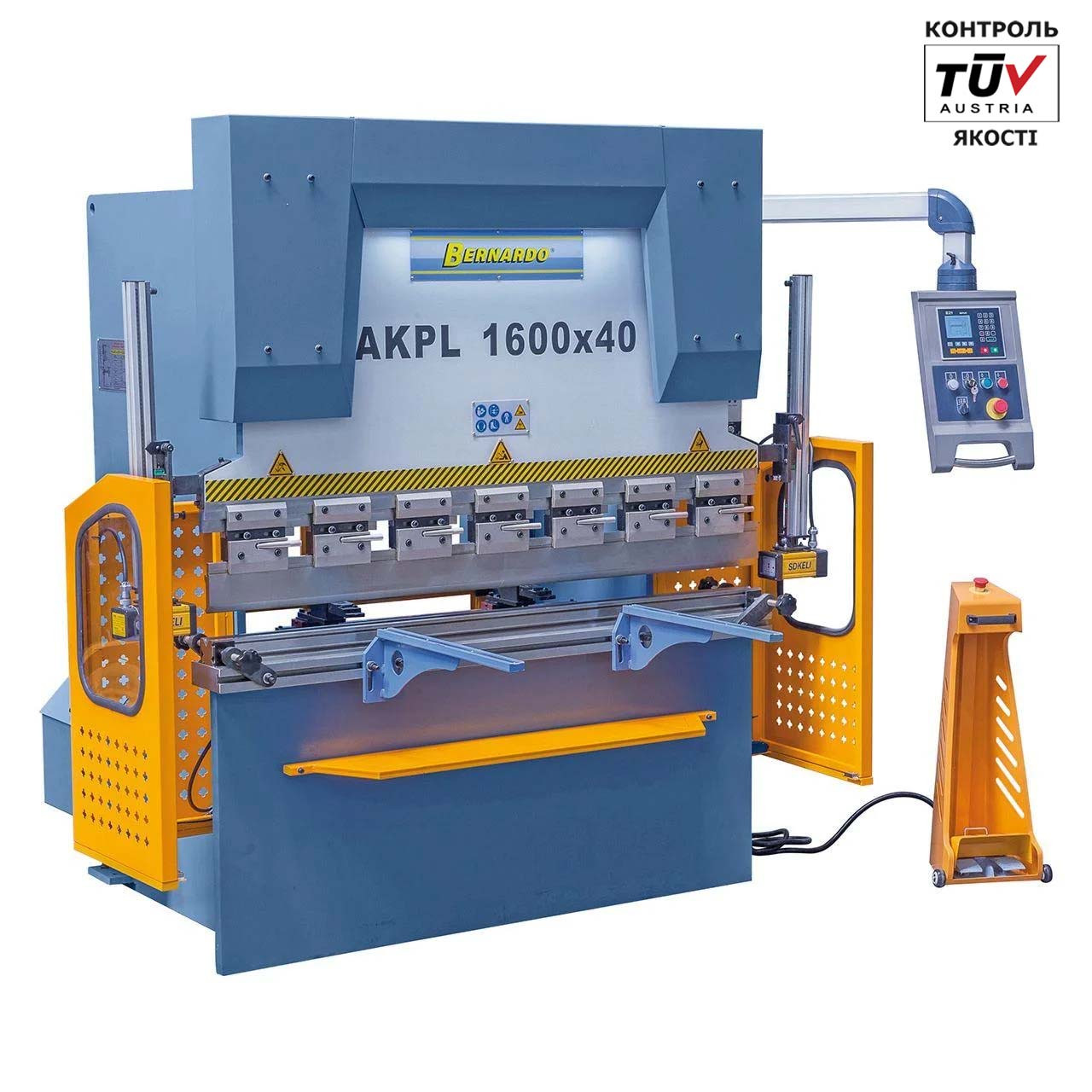 AKPL 1300 x 30 ГІДРАВЛІЧНИЙ ЛИСТОЗГИНАЛЬНИЙ ПРЕС Бернардо