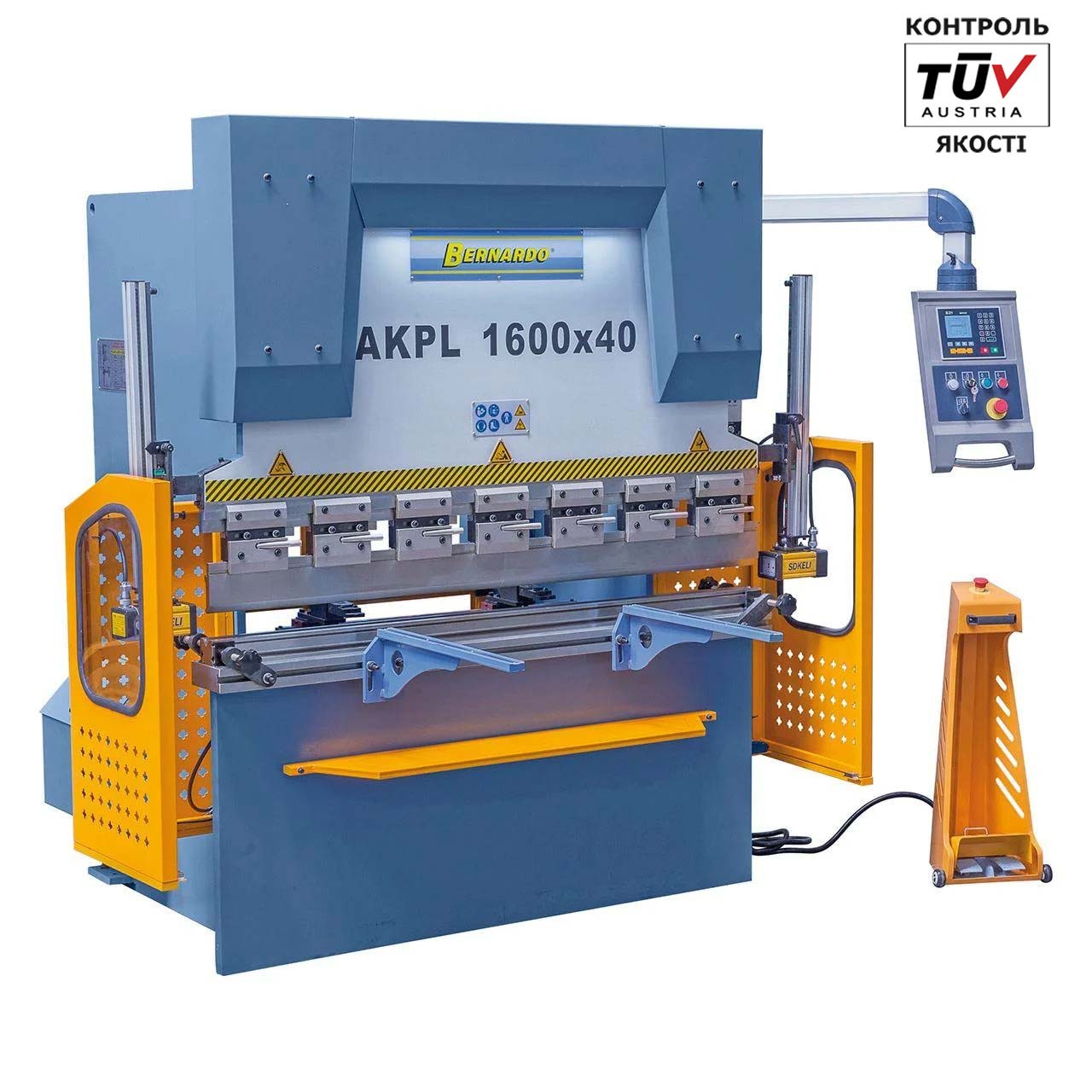 AKPL 1600 x 40 ГІДРАВЛІЧНИЙ ЛИСТОЗГИНАЛЬНИЙ ПРЕС Bernardo