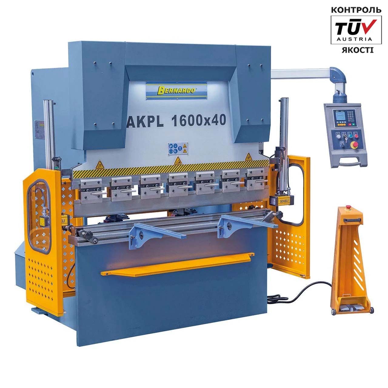 AKPL 2000 x 80 ГІДРАВЛІЧНИЙ ЛИСТОЗГИНАЛЬНИЙ ПРЕС Bernardo