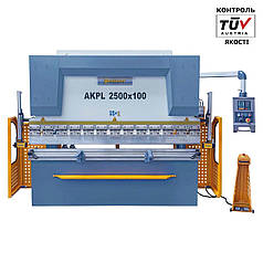 AKPL 2500 x 100 ГІДРАВЛІЧНИЙ ЛИСТОЗГИНАЛЬНИЙ ПРЕС Bernardo