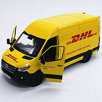 Металлическая Машинка Mercedes-Benz Sprinter DHL Edition