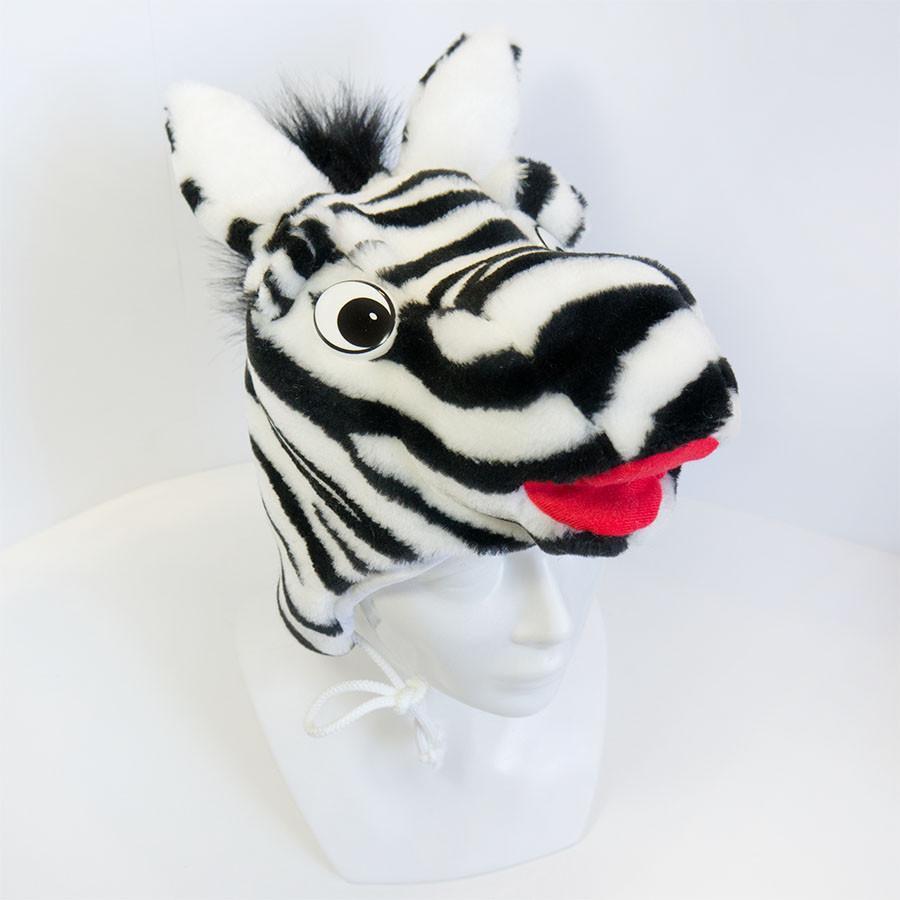 Дитяча маскарадна шапочка Попелюшка зебра (ZL407), фото 1