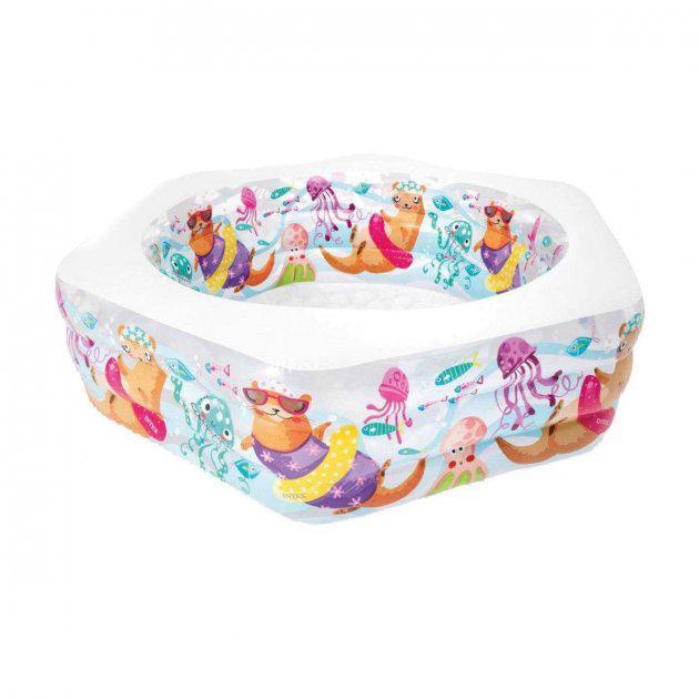 Басейн дитячий надувний Intex Океанський риф 191x178x61 см Різнобарвний (56493), фото 1