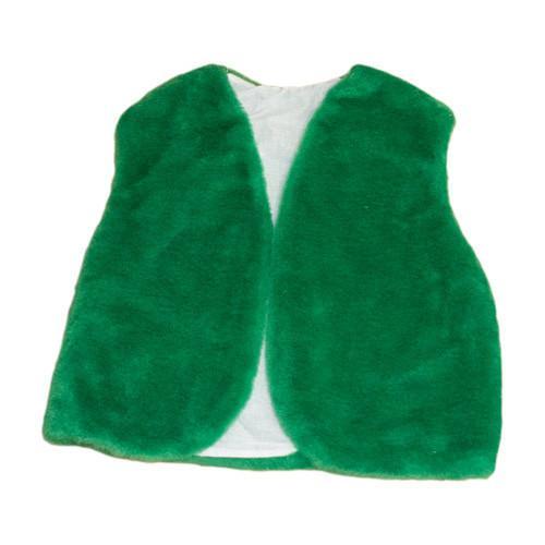 Дитячий маскарадний жилет Попелюшка 35 см зелений (ZL2273), фото 1